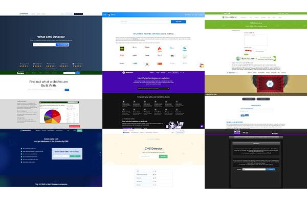ابزار تشخیص CMS سایت - بهترین آشکارساز سیستم مدیریت محتوا (CMS detector)